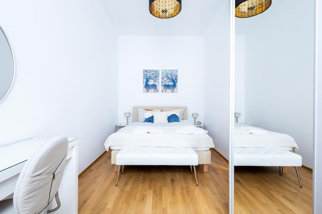 Orestaliving - Spacious 2Br On The Danube Canal Viena Exterior foto